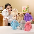 thumbnail image 2 of 14in Plush Toy  Cartoon Rabbit Fluffy Toy Simulation Doll Stuffed Toys for Kids Gift, 2 of 3