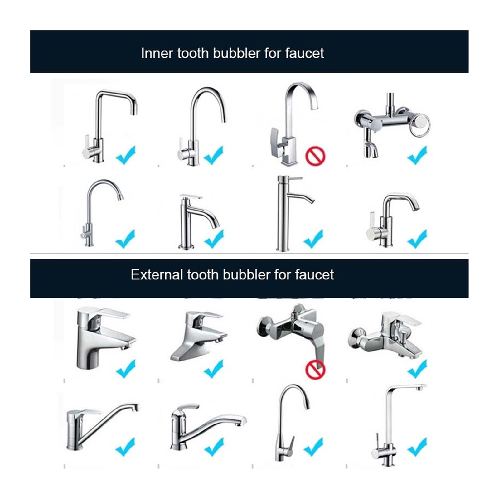 Faucet Aerator With Gasket,Bubbler Filter Hippo Mouth Foam Generator Splash Water Bathroom Faucet Accessories,Saving Of 30% Water ,Water Saving