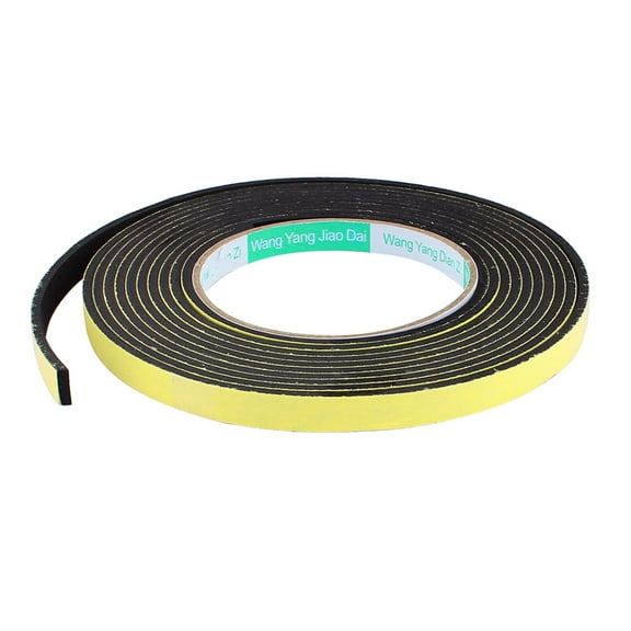 1CM Width 4M Length 3MM Thick Single Sided Sealing Shockproof Sponge Tape