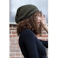thumbnail image 6 of Slouch Waffle Knit Beanie, 6 of 7
