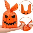 thumbnail image 3 of 100 Uds. Bolsas de golosinas de Halloween, bolsa de dulces, bolsa de truco o trato para niños, lindas bolsas de regalo para fiesta de Halloween con Orejas de conejo Sincero Electrónica, 3 of 4