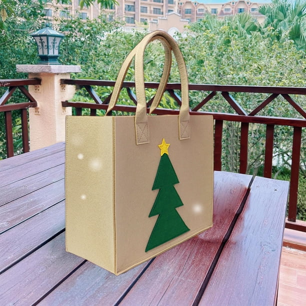 Christmas Storage Bags Tote Bag Christmas Candy Tote Bag Christmas Storage Bin Christmas Storage Cubes Xmas Storage Bag
