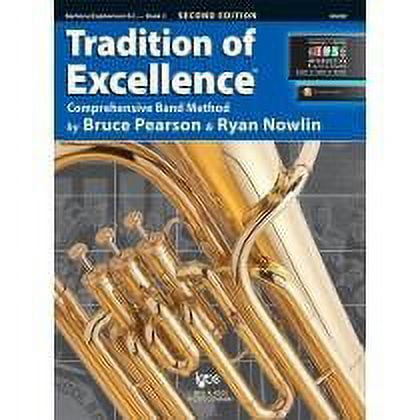 Tradition of Excellence Book 2 Baritone/Euphonium B.C., KJOS Publishing