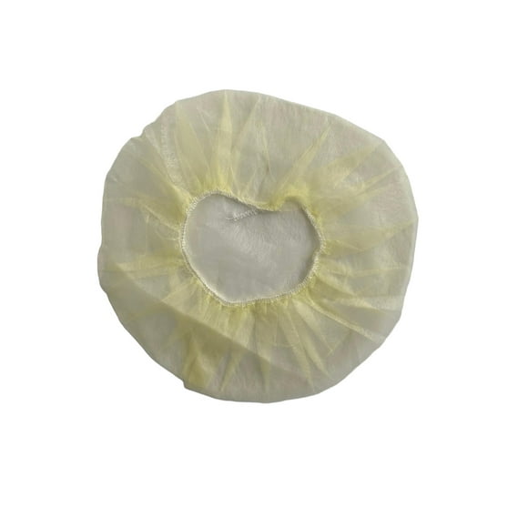 Bouffant Caps, Yellow, 21",10x100/Case
