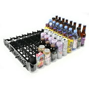 Display Technologies Visi-Fast Plastic 50-Can Capacity Push Glide Beverage Dispenser