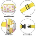 thumbnail image 5 of Waist Bag for Sports Enthusiasts Commuters Fashionable Waterproof Fanny Pack with Adjustable Strap for Casual Running Hiking Cycling Starfish Sporty Waist Pack, 5 of 7