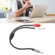 thumbnail image 1 of Cable de extensión del Divisor y de Sonido y de 3.5 mm, sonido de 3.5 mm Cable de cable de cable de Oro Sonepter Corrado Clear 30 cm para Teléfono Inteligente, 1 of 7