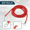 thumbnail image 4 of Car Marine Battery Inverter Cable 5/16"-3/8" 9ft Battery Copper Wire Red, 4 of 7