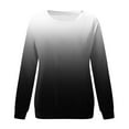 thumbnail image 5 of Rovga Women Sweatshirts Daily Valentine's Day Printed Heart O-Neck Fit Casual Long Sleeve Workout Pullovers Loose Top Stylish Dailywear, 5 of 5
