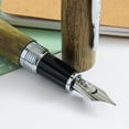 thumbnail image 2 of Conklin All American Pau-Preto Wood Chrome Fountain Pen, 2 of 8