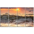 thumbnail image 2 of Sunrise and Roaring Ocean Waves, 2 of 3