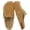 Chestnut, variant on KIDMI Genuine Suede Clogs for Women Cork Footbed Leather Mules Slip On with Comfort Memory Foam and Adjustable Buckle, Black