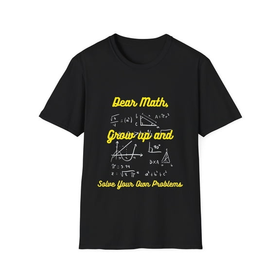 Funny Math Note Men Women Kid School Lovers Apparel