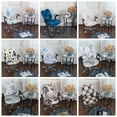 thumbnail image 3 of Spandex Stretch Round / Square Chair Protecting Cover for Dining Room, Swivel Rhombus, 3 of 7