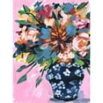 thumbnail image 3 of Wang, Melissa 12x14 Black Modern Framed Museum Art Print Titled - Bouquet in a vase I, 3 of 5