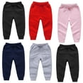 thumbnail image 3 of KYAIGUO Kids Toddler Sweat Pants Jogger Pants for Boys,Unisex Baby Sweatpants Active Pants Sport Playwear Pants Long Pants Casual Solid Little Big Boys Elastic Trousers for 1-11Y, 3 of 7