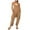 Brown, variant on Plus Size Women's Casual Jumpsuit with Pockets Sleeveless Baggy Overall for Comfortable Everyday Wear Stylish Playsuit Pants