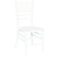 thumbnail image 5 of Chair - Chiavari Wood - White/White Cushion (4/Box), 5 of 5