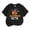 A-Black144, variant on Kids Halloween Pumpkin T Shirts For Boys Girls Short Sleeve Crew Neck Loose Fit Tees 3-13Y