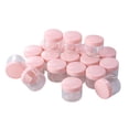 thumbnail image 1 of Shisuyan 20Pcs 20g Mini Portable Round Pot Bottles Cosmetic Travel Sample Empty Container for Facial Cream Shampoo Lotion (Pink), 1 of 8