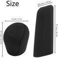 thumbnail image 3 of 2 Pieces Silicone Gear Lever Cover, Automatic Handbrake Cover, Silicone Car Gear Cover, Silicone Handbrake Cover, Anti-Slip, Resistant, for Car Decoration, 3 of 5