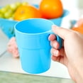 thumbnail image 3 of 4pcs Color Random Candy Color Toothbrush Holder Bathroom Rinsing Wash Tooth Mug Plastic Coffee Cup, 3 of 8