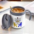 thumbnail image 3 of 12OZ Insulated Coffee Mug Sigma Gamma Rho Mug Sigma Gamma Rho Sorority Paraphernalia Gifts for Women, 3 of 6