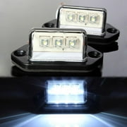 LED Rear License Number Plate Light Lamp Truck Boat Caravan Trailer 12/24V