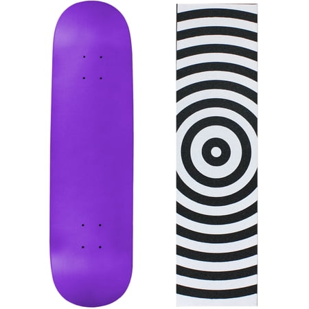 Skateboard Deck Pro 7-Ply Canadian Maple NEON PURPLE With Griptape 7.5  - 8.5 price history on PriceWatchPro
