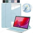 thumbnail image 2 of 360° Rotation Case with Keyboard for Xiaoxin Pad 2024 TB331FC Pencil Holder Cover for Lenovo Tab M11 TB330FU Tablet Keyboard lavender key case M Italian, 2 of 6