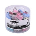 thumbnail image 1 of Moustache Binder Clips, Assorted Colors, 12 Count, 1 of 3