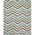 thumbnail image 2 of SAFAVIEH Chatham Wilfred Geometric Wool Area Rug, Ivory/Dark Gray, 10' x 14', 2 of 10