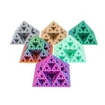 thumbnail image 4 of Clever Contraption Fractal Puzzle Pyramid | 3D Mathematical Brain Teaser for Adults &, 4 of 9