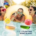 thumbnail image 3 of Juego de 2 copas de vino flotantes BubbleWally de 530 ml, irrompibles, 3 of 9