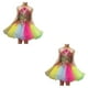 thumbnail image 2 of Sonducket Vestido de baile de Ballet con lentejuelas, disfraces de tutú para niños, ropa de baile, prendas bordadas brillantes, muñequera, Como se muestra 120cm 2piezas, 2 of 6