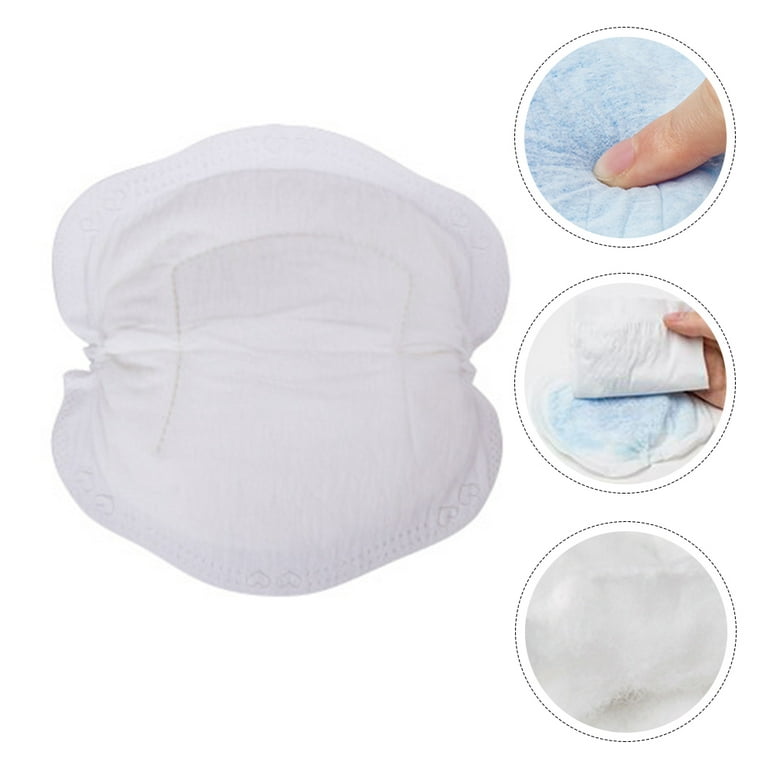 1 Box of 24Pcs Disposable Breast Pads Breastfeeding Nursing Pads Thin Pad