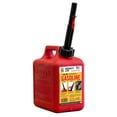 thumbnail image 2 of Midwest Can Company 1210 1 Gallon Gas Can Fuel Container Jugs w/ Spout (6 Pack), 2 of 10