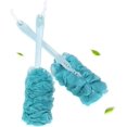 thumbnail image 2 of Shower Flower Back Brush, Long Handle, Men and Women (Blue), 2 of 4