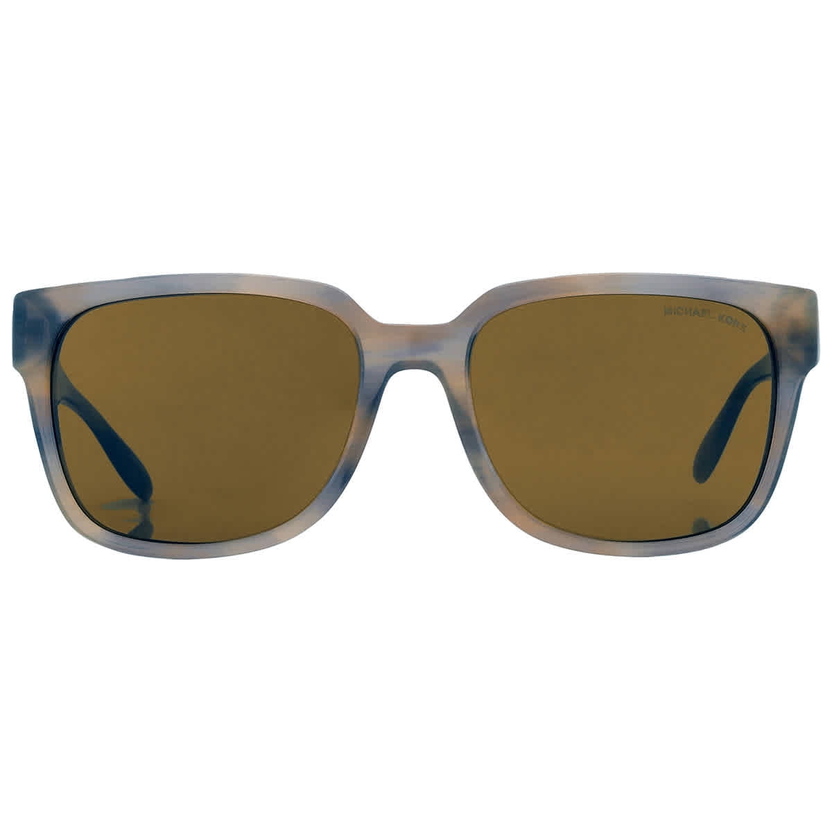 Michael Kors Burlington Silver Mirror Logo Square Men
