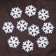 thumbnail image 5 of Gibobby adornos de nieve dibujos animados de manualidades navideñas decoraciones de Decoración y colgantes(White,Talla única), 5 of 5