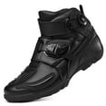 thumbnail image 5 of Men's and women's all-season motorcycle riding boots and motorcycle shoes,Black,48, 5 of 16