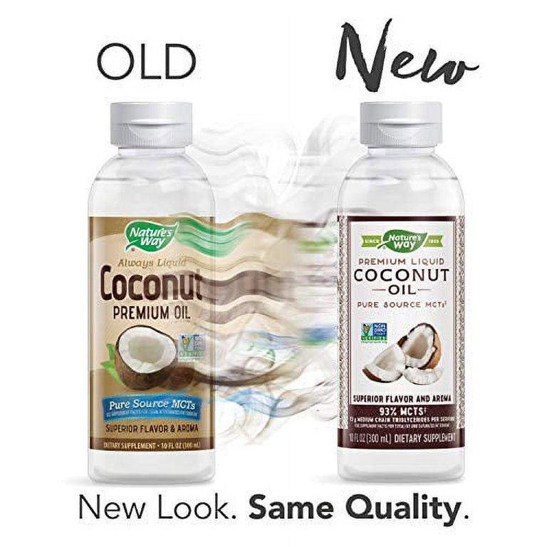 Nature's Way Liquid Premium Oil, Coconut - 10 fl oz bottle