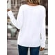 thumbnail image 2 of Camiseta De Mujer Verano Activewear Camiseta Básica Para Senderismo Deportes VacacionesWomen's St. Patrick's Day Lucky Clover T-Shirt - Long Sleeve, Crew Neck, Casual White Top with GreenCamisetas d, 2 of 6