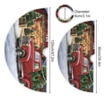 thumbnail image 4 of Ryvnso Christmas Tree Skirt Truck Christmas Tree Xmas Tree Skirts Ornament Home Decorations 47.2", 4 of 6