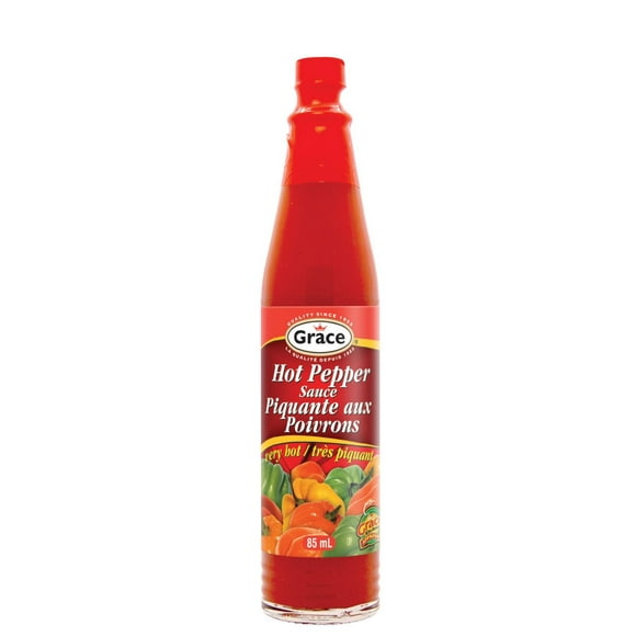Grace Hot Pepper Sauce, 88ml Bottle