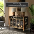 thumbnail image 4 of Red Lantern Black Lacquer Sideboard - Landscape, 4 of 7