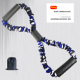 thumbnail image 3 of YSTINNG Figure 8 Resistance Band,8 Shaped Yoga Pulling Rope Exercise Bands for Arms Back Shoulder Neck Stretching Yoga Bands Exercise Loop A311-001, 3 of 3