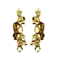 thumbnail image 1 of Pendientes Largos Pétalos de Flor Pendientes Diseño Maduro y Elegante Empalme Pendientes Pendientes, 1 of 4