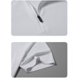 thumbnail image 5 of SAWOBUUN Men's Short Sleeve Quarter Zip Athletic Shirt Quick Dry Breathable Mock Neck Texture Top Lightweight Running Gym Tee, 5 of 6