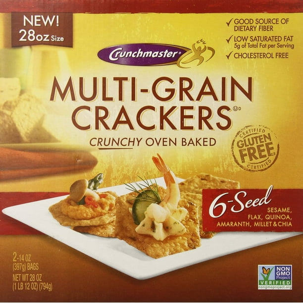crunchmaster multigrain baked crackers